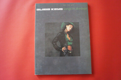Alicia Keys - Songs in A minor . Songbook Notenbuch. Piano Vocal Guitar PVG