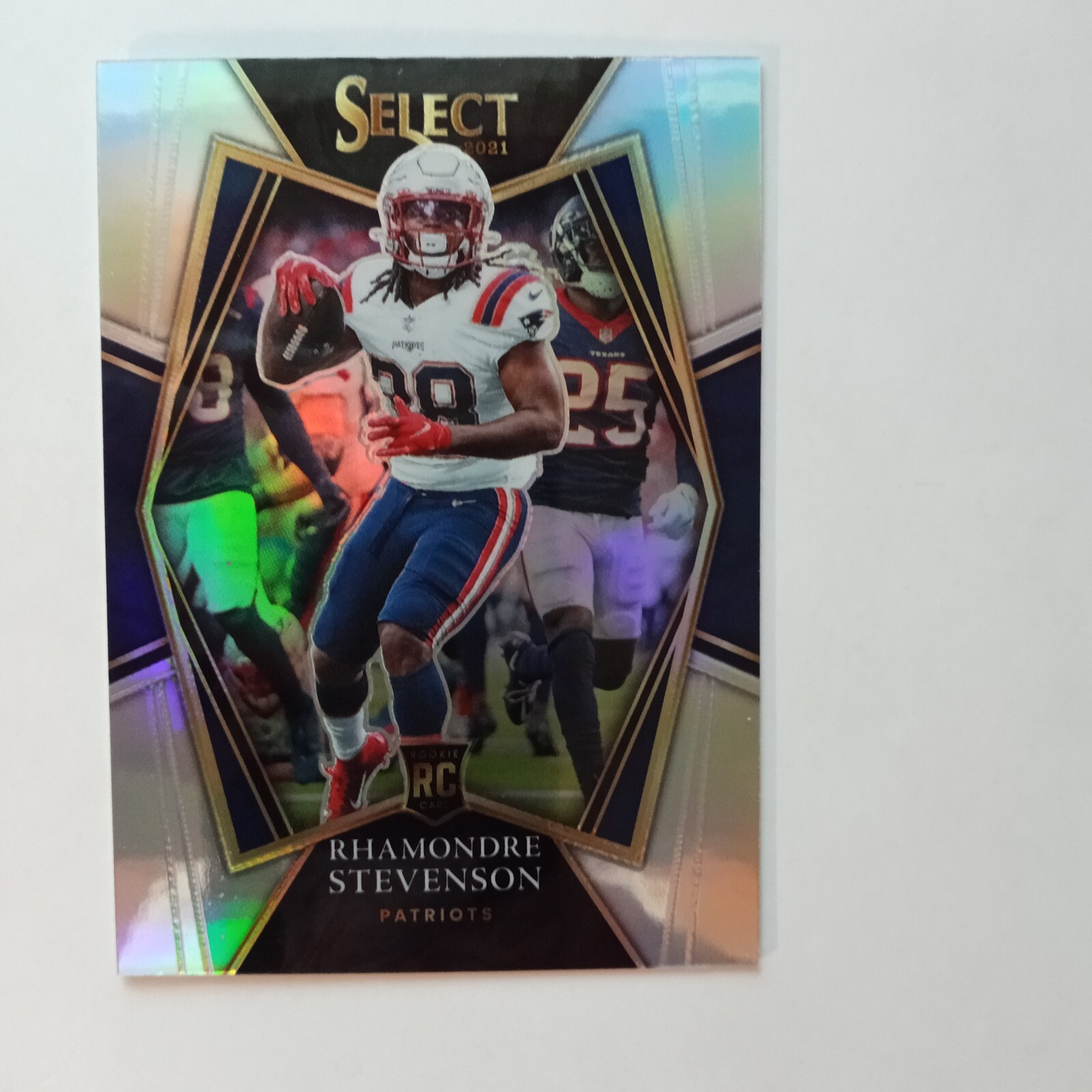 2021 Select Prizm Silver Rhamondre Stevenson RC Premier Level #175