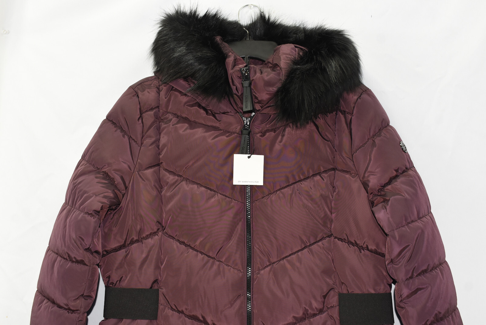 Calvin Klein Women's Faux-Fur-Trim-Hooded Puffer Coat, Red, Size L, $315, NwT | eBay Calvin Klein Women'S Faux-Fur-Trim-Hooded Puffer Coat, Red, Size L, $315, Nwt | Ebay
