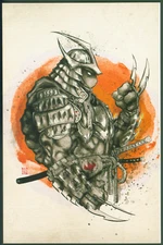 TMNT THE LAST RONIN #5 KEVIN EASTMAN IDW NERD STORE ORANGE SHREDDER VAR VF/NM