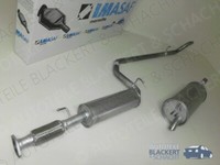Imasaf Auspuff Ab Kat FüR Fiat Doblo Cargo 1.6 16V Natural Power 2002-2005
