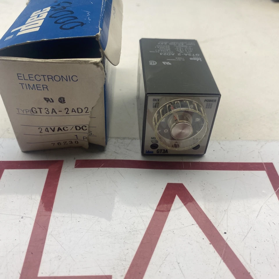 Электронный таймер Idec Gt3a-3ad24 24 В переменного тока/постоянного тока - Изображение 2 из 3