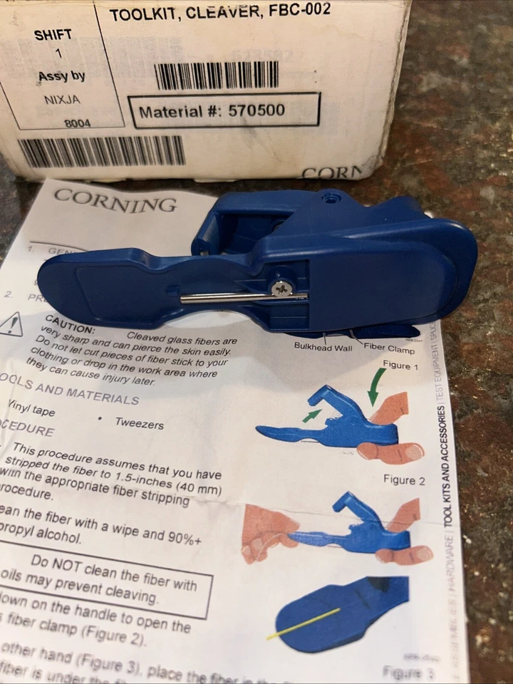 Corning FBC-002 - Optical Fiber Cleaver,  New In Box - Image 3 of 4