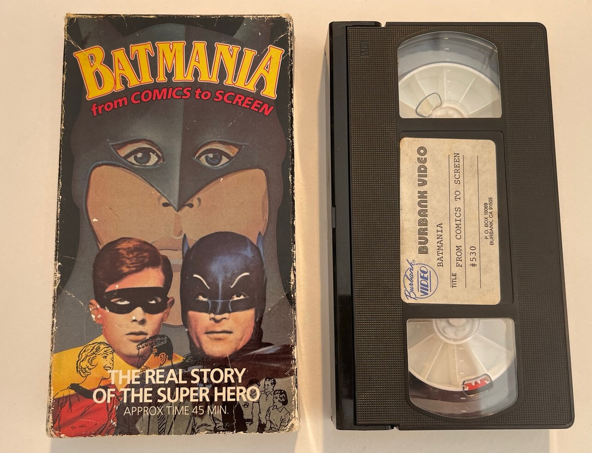 Batmania - From Comics to Screen (VHS, 1999) 11843053030| eBay