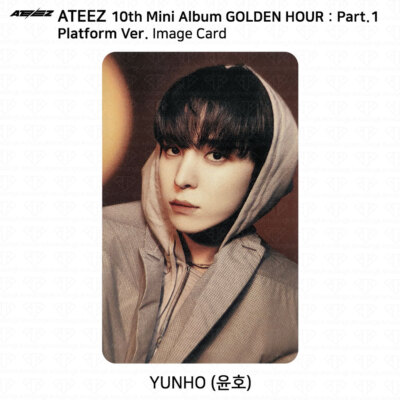 ATEEZ 10th Mini Album Golden Hour Part.1 Platform Ver Photocard
