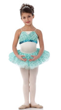 Enchanted Child Medium Dance Costume Mint Green Camisole Ballet Tutu