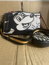 Limited Edition Coach Disney Mickey Mouse Keith Haring Holden Crossbody