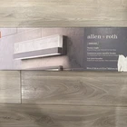 allen + roth Abbigail 20-in Brushed Nickel Modern LED Vanity Light