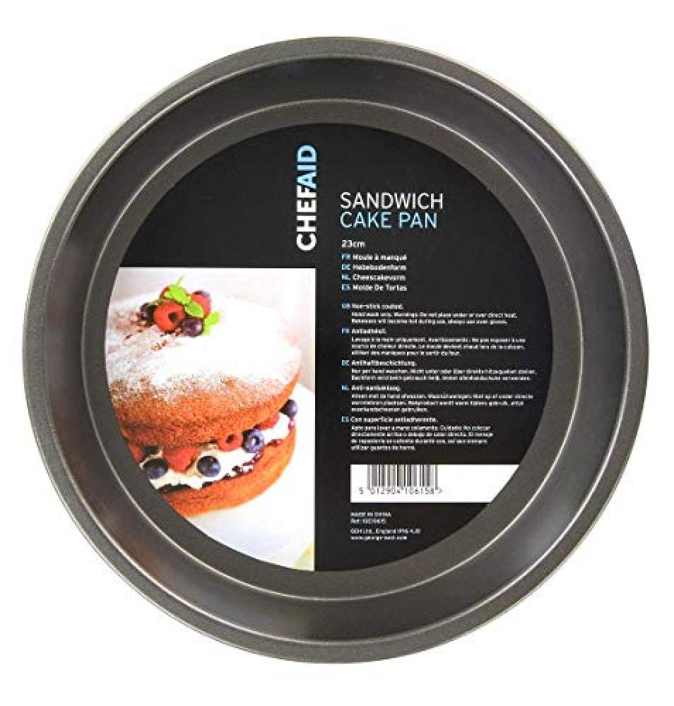 (TG. 22 x 22 x 6 cm) Utensile per Chef, Acciaio, Black, 22 x 22 x 6 cm - NUOVO