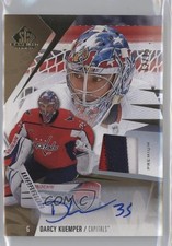 2023 Upper Deck SP Game Used Premium Materials 12/15 Darcy Kuemper #66 Auto 0tm