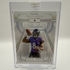2024 Panini Perfetto Lamar Jackson 1/5 Diamante Gemma All-Pro Sigillato