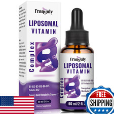 Liposomal Vitamin B Complex Liquid - Max Absorption, All 8 B Vitamins