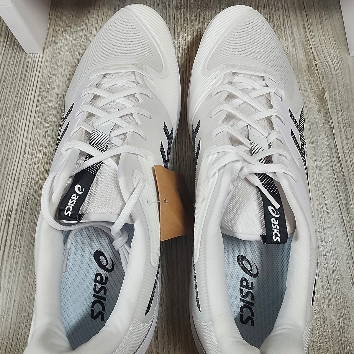 Asics Solution Speed FF 3 Tennis Shoes White Mens Size 14 New