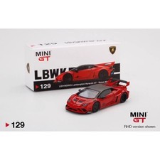 MINI GT 1/64 LB WORKS Lamborghini Huracan GT Red Premium Collectible Model Car