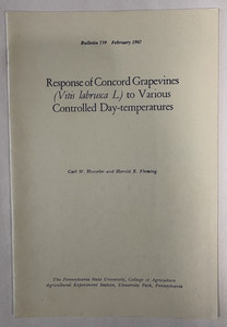 RESPONSE of CONCORD GRAPEVINES-Bulletin 739-Feb 1967-PA State University