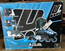 UltraLiner Inline Skates Adult Size 9 With Original Box Only Wore Twice