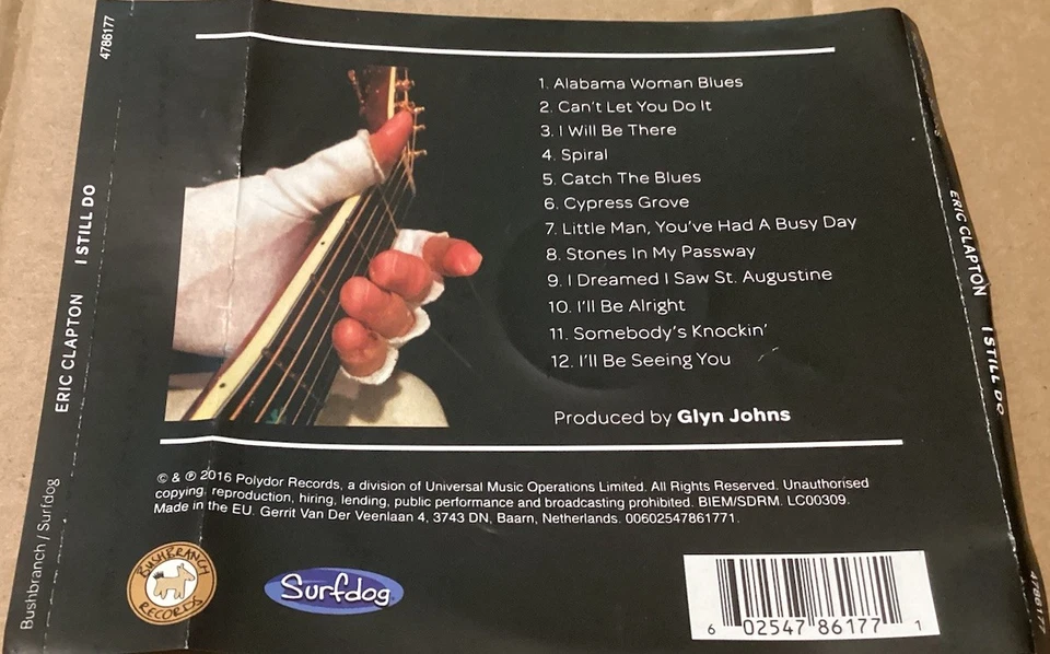 ERIC CLAPTON - I STILL DO - CD - 2016 - Bild 4 von 4