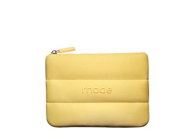 Rhode Skin Bubble Pouch Makeup Bag LEMONTINI YELLOW | eBay