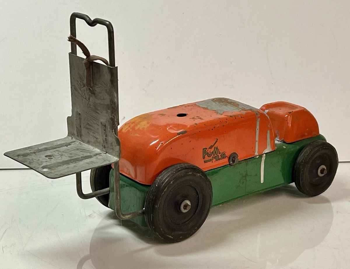 Tonka Forklift Indiana Vintage Manufacture Diecast Construction