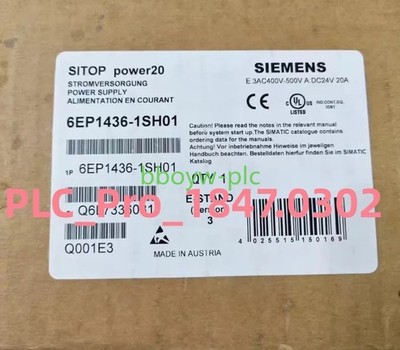 1PCS Brand New SIEMENS 6EP1436-1SH01 6EP14361SH01 Power Supply Fast shipment