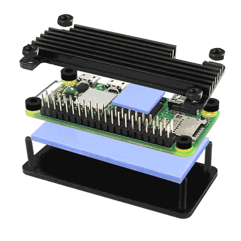 Color Coded GPIO Heatsink for 2 W Easy Interfaces Identification on PC ...