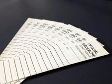 36 Waterproof Geocaching Log Sheets - 1.2in / 30mm wide - Medium Size