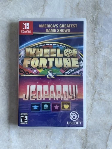 America's Greatest Game Shows Wheel & Jeopardy Nintendo Switch Brand New Sealed