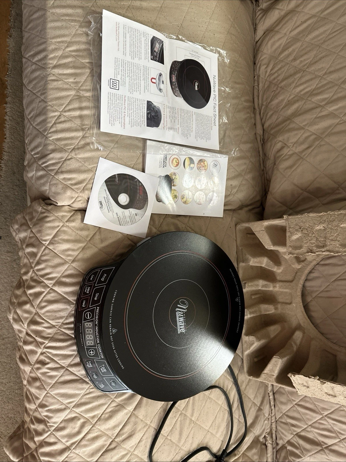 NuWave Pro Precision Induction Electric Cooktop Model 30101 Black, Pre-Owned
Opens in a new window o
