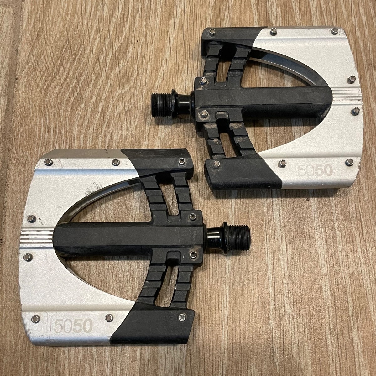 Crankbrothers 5050 2 Platform Pedals MTB DH Freeride Silver Black