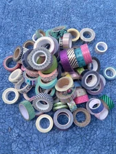 Washi Tape Lot Scotch ++ 75 Rolls Scrapbooking Crafts