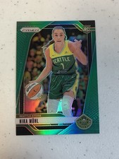 2024 Panini Prizm WNBA - Nika Muhl #75 Green Prizm (RC)