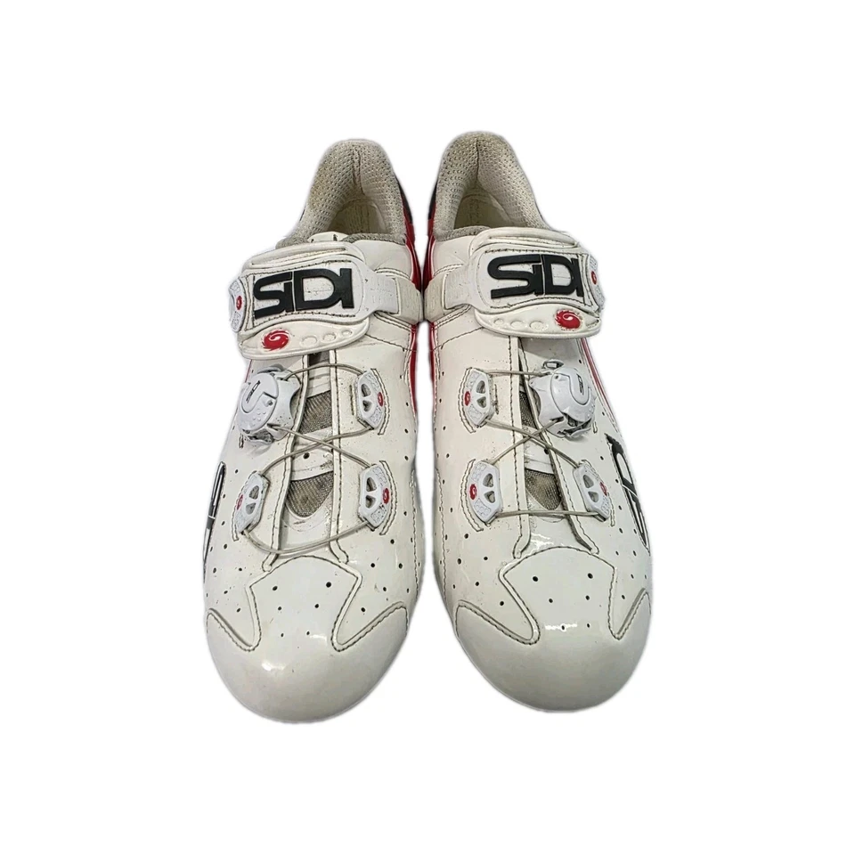 SiDi Wire AIR Carbon Vent Sz 42 EU / 9.5  road shoes 3-bolt Made In Italy  - Image 2 of 4