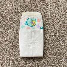 Wonderdry Vintage Bear Plastic Diapers Sz SMALL Diapers 14lb crinkle plastic