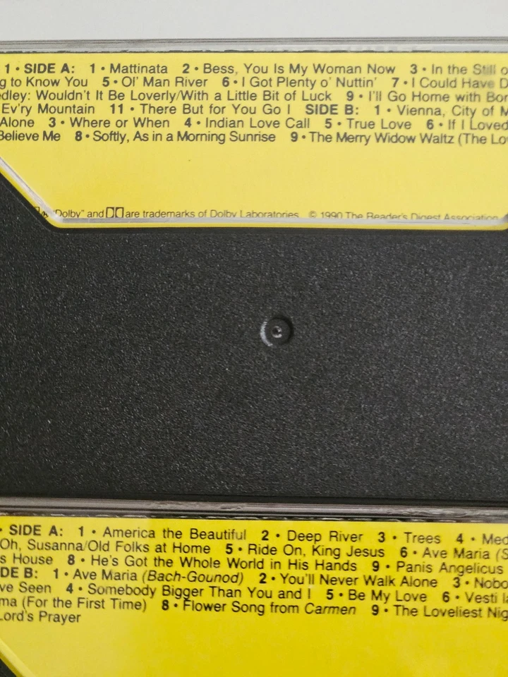 Reader’s Digest greatest singers Live Cassette Tape Set - Image 2 of 3