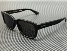 GUCCI GG1583S 001 Black Grey Men's Large 56 mm Sunglasses