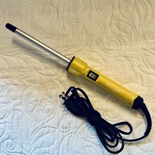 Bed Head Curlipops 1/2 Clamp-Free Curling Wand Iron Yellow BH362 Ceramic Barrel