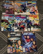 Star Trek the Next Generation #'s 1 2 3 4 5 6 VF/NM DC 1988 #1 1989 64 Page SF