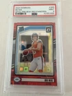 2024 PSA 9 Donruss - Rated Rookie Bo Nix #369 Optic Red Pandora Prizm