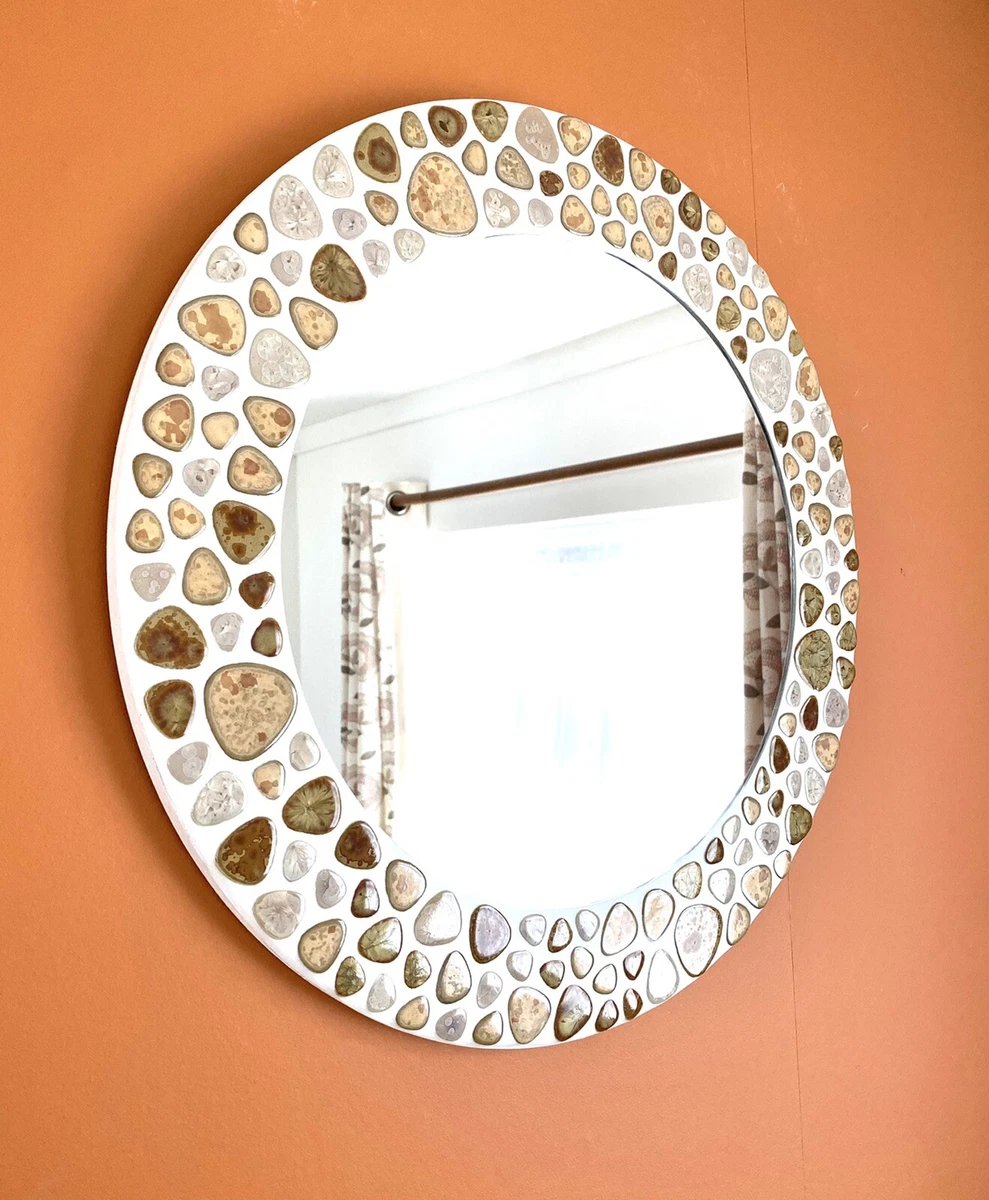 Round mosaic mirror online