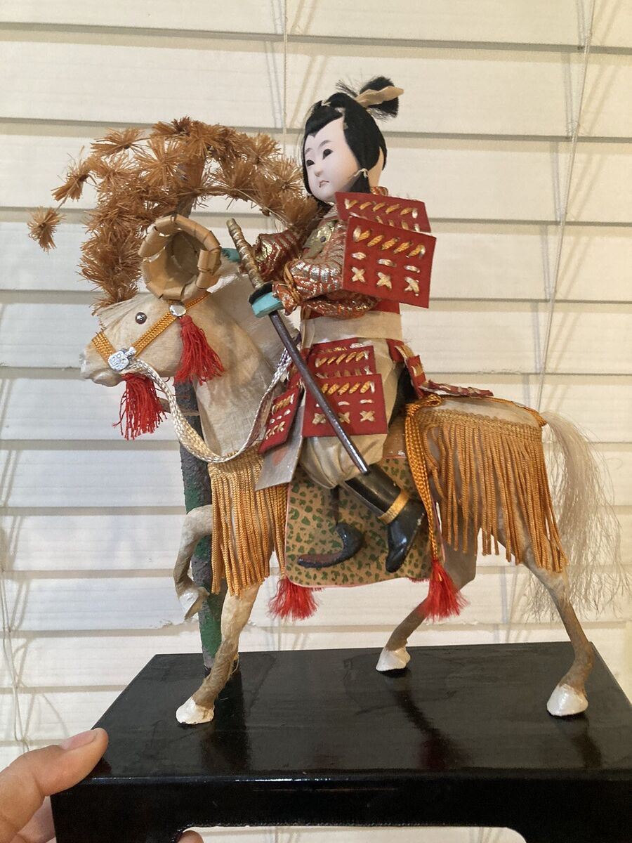Vintage Antique Japanese Samurai Doll | eBay Vintage Antique Japanese Samurai Doll | eBay