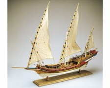 Amati AM1427 Box Von Montage Schebecke 1:60 Modell