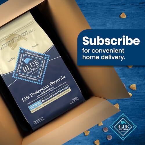 Blue Buffalo Life Protection Senior Dog Food Chicken 5lb Natural Nutrition