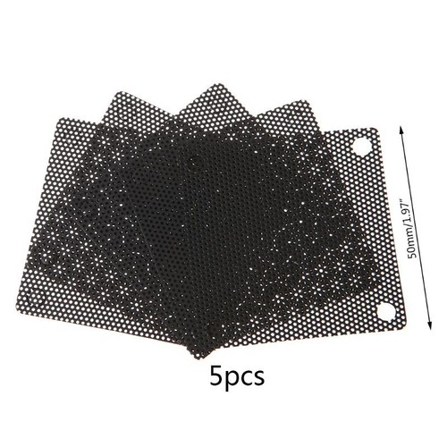 50x50mm Dust Filter for Computer Cooler Fan,PC Fan Dust Mesh PC Cooler Filter