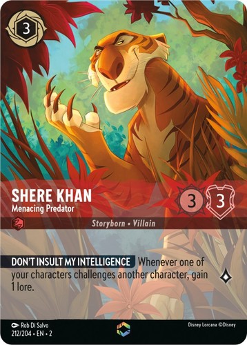 PSA10 シア・カーン エンチャンテッド 212/204 ロルカナ PSA10 Shere Khan Enchanted 212/204 Lorcana | eBay