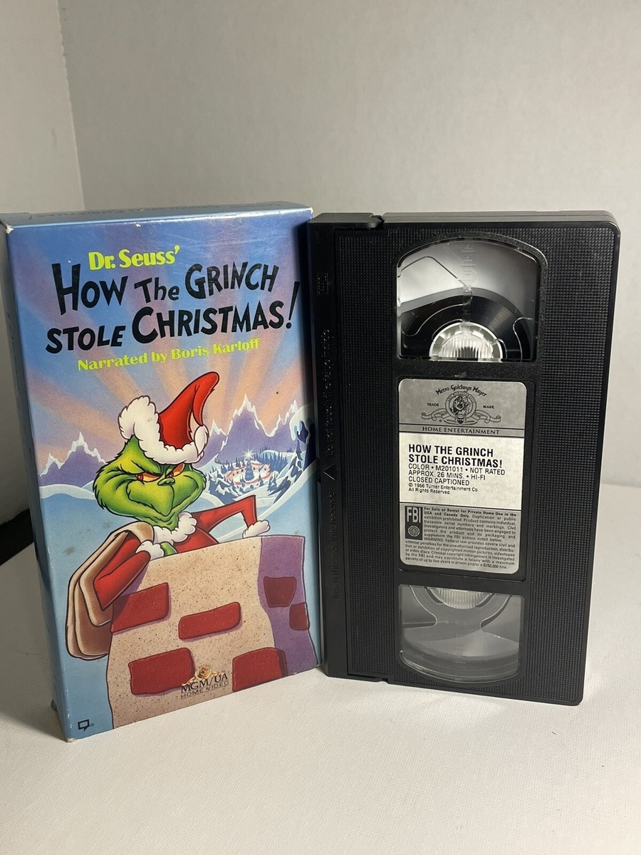 (未使用･未開封品)How the Grinch Stole Christmas [VHS] Amazon.com: How The Grinch Stole Christmas [VHS] : Carrey