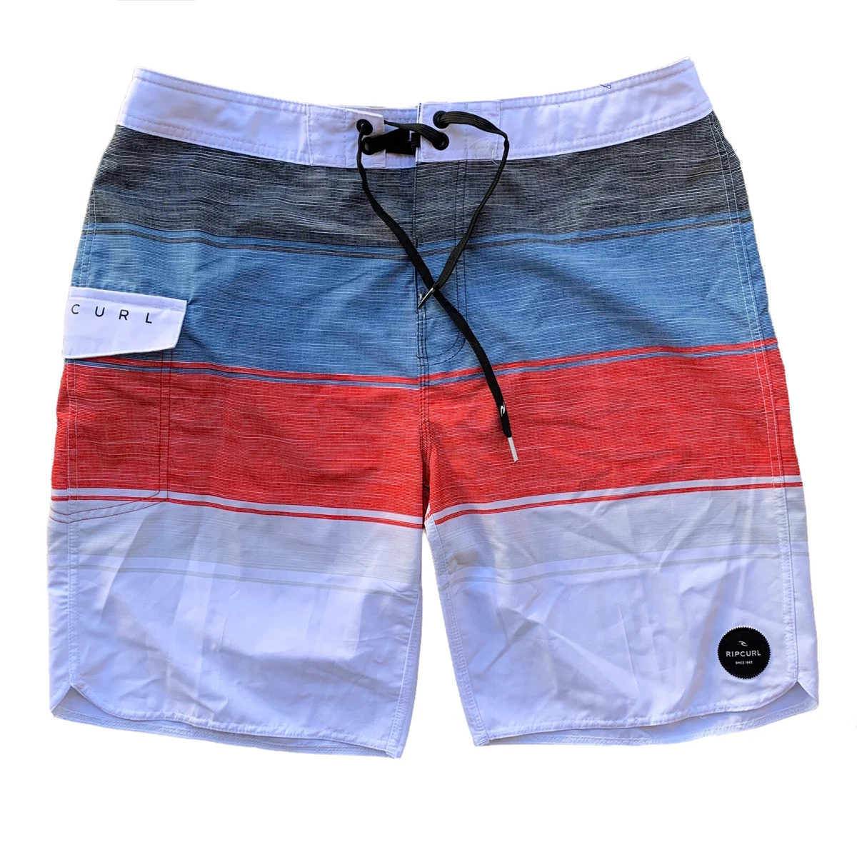 Red white and blue best sale boardshorts