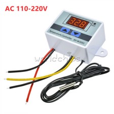 Digital AC110V~220V LED Temperature Controller Thermostat NTC10K Sensor W3001