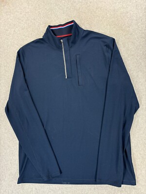 Fourlaps Tech Performance Long Sleeve Top (Men's Large) Blue