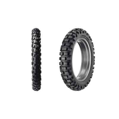 Dunlop D606 90/90-21 Front 120/90-18 Rear Tire Set Kawasaki