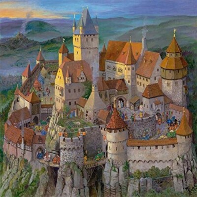New Puzzle German Castle Die Ritterburg 1200 pieces Artist Heinz